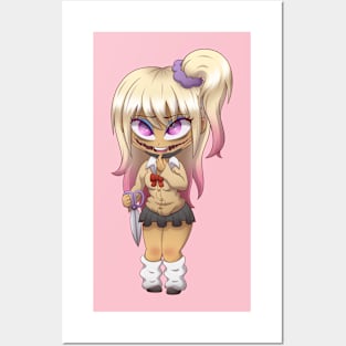 Chibi Yokai: Kuchisake-onna Posters and Art